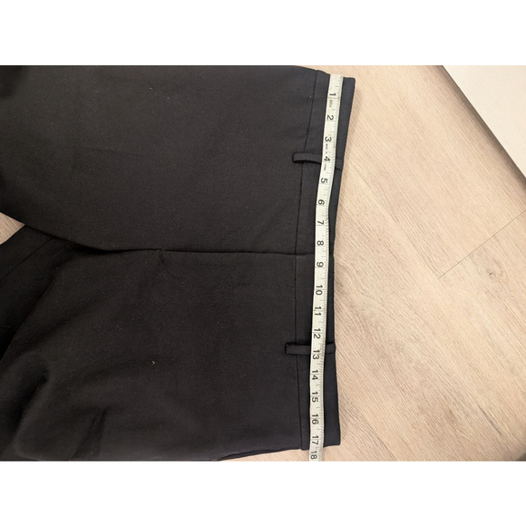 NWT Women's FRAME Black Le Crop Palazzo Wide Leg Trousers Sz 12 work wear office - Picture 12 of 14